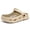Brown, variant on Sport Breathable Mesh Clogs for Men Slip On Thick Sole Sandals Non Slip Lightweight Casual Slippers for Beach Pool Outdoor Activities