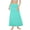 Mint Green, variant on WWV Womens Maxi Skirt Elastic High Waisted Bag Hip Skirt Half Body Skirt Dress Summer Solid Color Comfy Trendy Ladies Loose Fit Weekend Skirt Black L