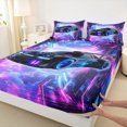 thumbnail image 3 of Homewish Futuristic Race Car Twin Sheet Sets, Modern Extreme Sports Twin Fitted Sheet, Teens Kids Boys Girls Flat Sheet, Luxury Bedroom Decor, 3 Pieces, 3 of 7