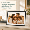 thumbnail image 2 of ELIME 15.6" WiFi Digital Picture Frame with Frameo App, Full HD Auto-Rotating Smart Photo Display, 32GB, Black, 2 of 7