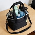thumbnail image 3 of Family Size 4 Compartment Drink Bag with Adjustable Strap - Multiple Tumbler Carrier Caddy, 4 Compartment Insulated Drink Holde, for Hiking, Walking, Sports, Family Outings & Daily Use, 3 of 11