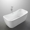 thumbnail image 4 of Bellaterra Home BA7526 67 in. Arles Freestanding Bathtub, White, 4 of 6
