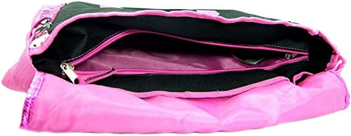 Hello kitty School Messenger Bag (Size 14", Black)