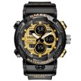 thumbnail image 1 of Reloj electrónico impermeable para hombre con pantalla LED luminosa y doble reloj deportivo, 1 of 6