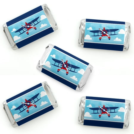 Taking Flight Airplane Mini Candy Bar Wrapper Stickers Vintage Taking Flight Airplane Mini Candy Bar Wrapper Stickers Vintage