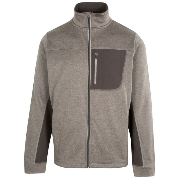 Trespass - Forro Polar Radnage de Jaspeada para Hombre (Gris Oscuro) Trespass UTTP5936_darkgrey