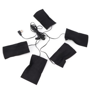 Feuille chauffante en fibre, Pads de chauffage électrique en tissu Plaques de Chauffage électrique Vêtements Pad de chauffage Niveau professionnel