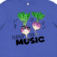 thumbnail image 4 of Inktastic Turnip the Music Partying Vegetables Youth T-Shirt, 4 of 5