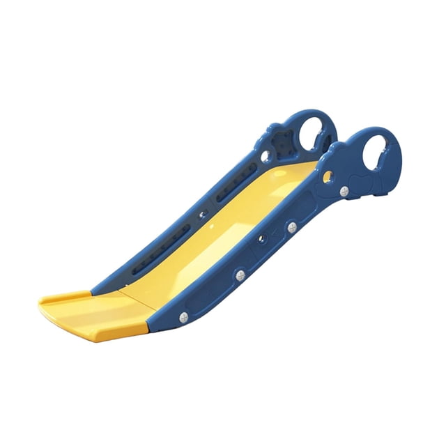 Tobogán de sofá para niños, juguete de parque infantil, resistente, para niños, sencillo trepador antideslizante azul