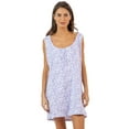 thumbnail image 5 of Casual Nights Women's Poly Cotton Sleeveless Nightgown Chemise, 5 of 5