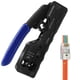 thumbnail image 1 of RJ45 Crimping Tool Crimping Tool for Cat7 Cat6A Cat5 Cat5e Cat6 Network RJ45 Connector and 6P Phone RJ45 Plug, 1 of 5
