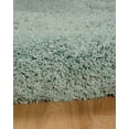 thumbnail image 3 of Linon Home Décor Pastel Shaggy Area Rug Collection, Aqua, 2' x 3', 3 of 4