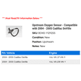thumbnail image 2 of Upstream Oxygen Sensor - Compatible with 2004 - 2005 Cadillac DeVille, 2 of 2