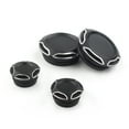 thumbnail image 5 of NS Motorcycle Frame End Caps Frame Hole Cover Caps Plug Decorative for Ducati Scrambler 400 800 1100 2013-2020 Black, 5 of 5
