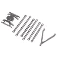 thumbnail image 2 of For SCX24 Pull Rod Kit, Vivid Color 1/24 Aluminium Alloy 6Pcs For SCX24 Tie Rod Kit  For SCX24  Color, 2 of 8