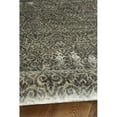 thumbnail image 5 of Linon Vintage Luster Power Loomed Microfiber Polyester 5'x7'6" Rug in Gray, 5 of 6
