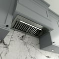 thumbnail image 5 of Streamline 28 in. Alcamo Ducted Insert 350 CFM Range Hood in Brushed Stainless Steel with Baffle Filters, Electronic Button Control, LED Light, 5 of 18
