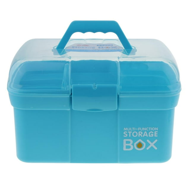 veasfak Multipurpose Plastic Art Craft Supply Storage Case Storage Container ( Random