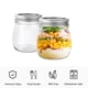 thumbnail image 4 of Frascos de vidrio Haneye, 300 ml, paquete de 24 con tapas regulares, 4 of 7