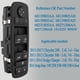 thumbnail image 4 of Interruptor de ventana eléctrica de 11 pines Botón de control de ventana eléctrica for Dodge Journey Charger for Chrysler 300 68139805AA, 4 of 5