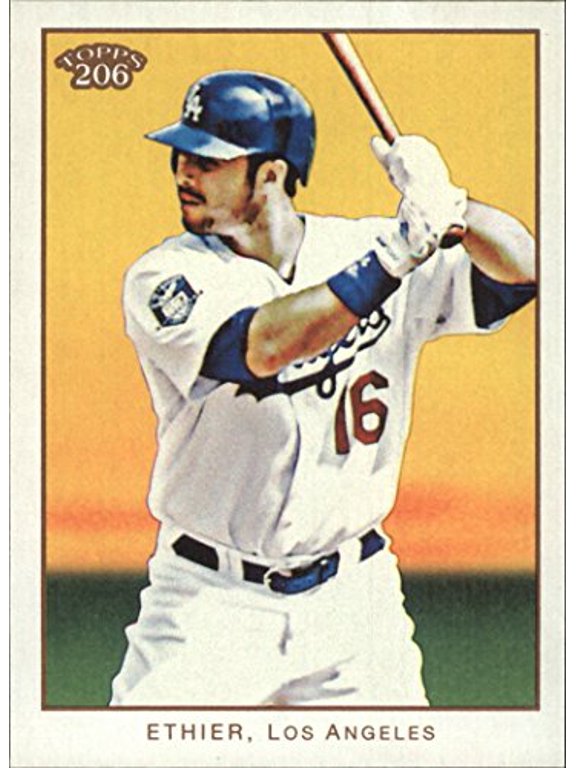 Collectible 2009 Topps 206 #34 Andre Ethier MLB Baseball Trading Card