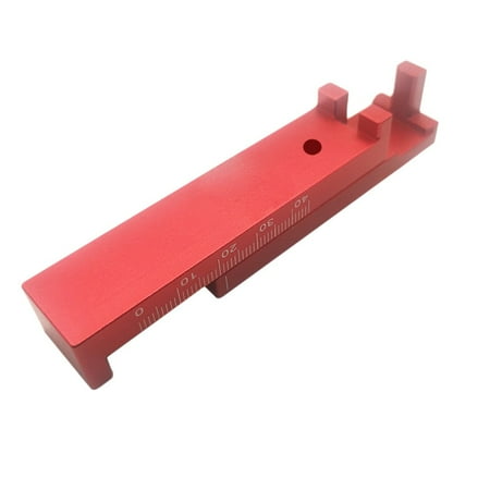 

JWDX Woodworking Tools Clearance! Carpentry Ruler Wooden Tenon Ruler Sawtooth Ruler Woodworking Tools T2 Woodworking Gaps Gauge Depth Measuring Ruler Line Sawtooth Ruler Marking Tool