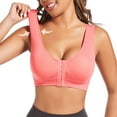 thumbnail image 6 of CFLVAEK Front Closure Sports Bras for Women Plus Size High Impact Sports Bra Comfort Wireless Yoga Workout Bras Breathable Full Coverage Athletic Bras Size S, 6 of 9