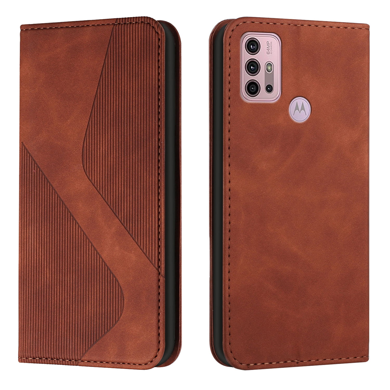 Wallet Pouch Designed for Motorola Moto G Power 2022 PU Leather Case