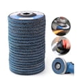 thumbnail image 2 of 5pcs / 10pcs de la aleta de discos de 115 mm 4.5inch Discos de lijado 40/60/80/120/320 Grit muelas cuchillas for amoladora angular, 2 of 6