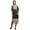 Black2, variant on Bimba Printed Straight Tunic Dresses For Women Printed Indian Clothing
