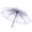 Purple, variant on Cherry Blossoms Clear Bubble Umbrella,Travel Clear Floral Rain Umbrella for Adult Princess Women