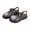 C-Black, variant on Toddler Sandles Girls Jelly Sandals Soft Sole Closed Toe Princess Flat Chibi Cloud Dress Sandals Comfortable for Toddler Little Kid Big Kid