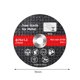 thumbnail image 2 of Discos de corte Metal 76mm Cuchillas de rueda Amoladora angular de molienda circular 10pcs, 2 of 6