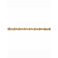 thumbnail image 2 of PalmBeach Jewelry 1/4 TCW Diamond "X and O" Necklace in Yellow Gold-Plated, 2 of 5