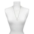 thumbnail image 3 of Delight Jewelry Silvertone Small YOLO Silvertone Dream Big Pendant Necklace, 25", 3 of 4