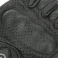 thumbnail image 3 of Guantes de motocicleta con medio dedo, cuero, transpirable, antideslizante, protección para montar en bicicleta, ropa de mano, 3 of 5