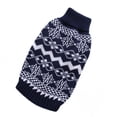 thumbnail image 4 of PET TURTLENCK SWEETS SUÉTER PET PET High Colllar suéter Paño Paño de Perrito Telaje de PET del invierno Pet Cosplay Ropa Regalo para Fiesta de Navidad (Azul, XXL), 4 of 6