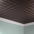 thumbnail image 5 of FASÄDE Traditional Style/Pattern 10 Decorative Vinyl 2ft x 4ft Glue Up Ceiling Panel in Galvanized Steel (5 Pack), 5 of 7