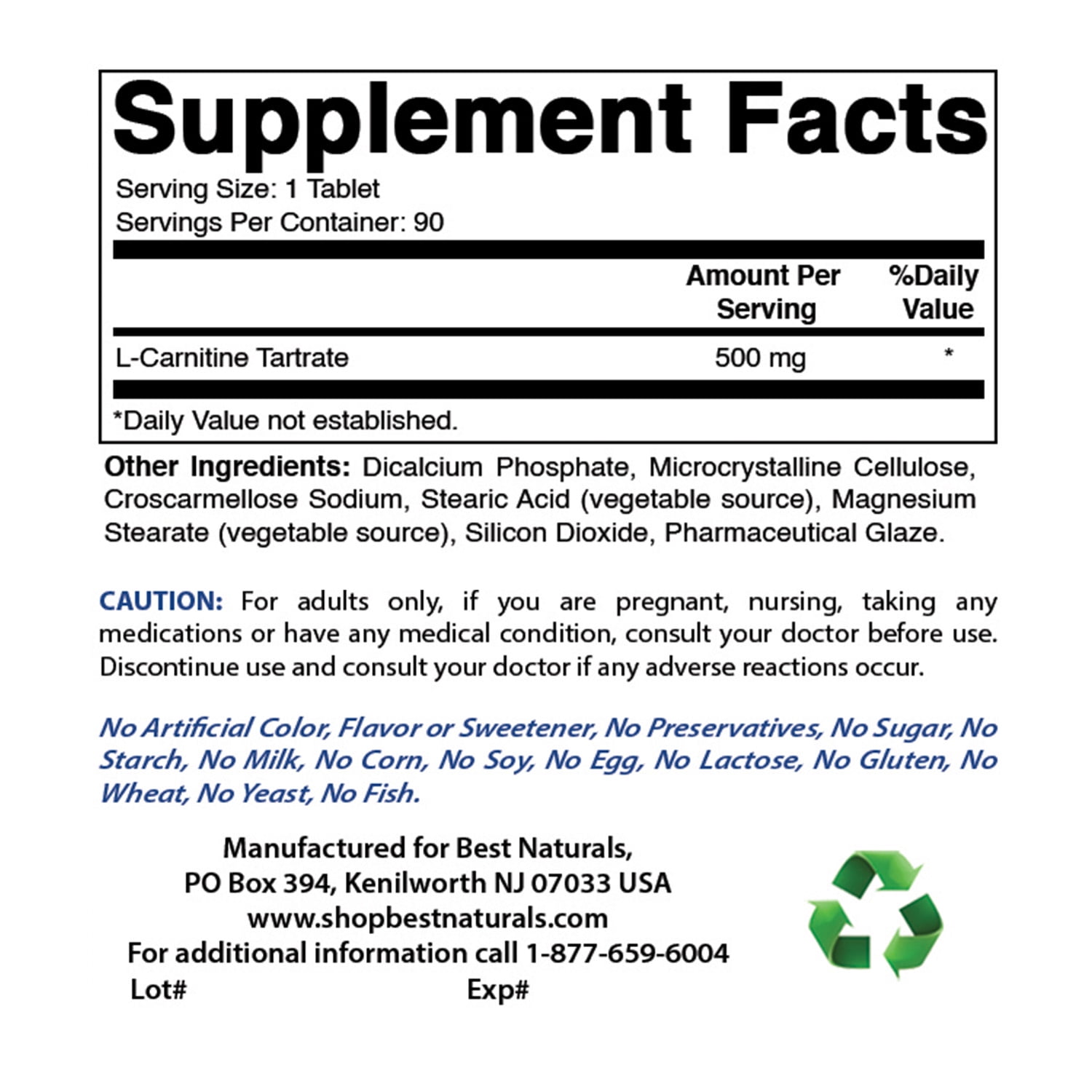 l carnosine and l carnitine Best Naturals - Brandclub