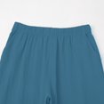 thumbnail image 5 of Chroia Cotton Linen Pants For Women Summer Lightweight Comfy Capri Lounge Pants With Pockets, 5 of 8