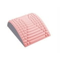 thumbnail image 4 of COFEST Lumbar Relaxer Lumbar Stretch Massage Relaxation Spine Correction Extension Assisted Lumbar Backrest Pink, 4 of 9