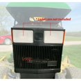 thumbnail image 2 of Kojem Front Bumper Grille Black for John Deere 415 425 445 455 Tractor Replaces #AM116207 AM117975, 2 of 10