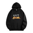 thumbnail image 2 of Frostluinai Holloween Hoodies for Women and Men Long Sleeve Casual Pullover Tops Cute Pumpkin Graphic Sweat Shirts with Pocket, 2 of 7
