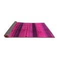 thumbnail image 2 of Ahgly Company Indoor Square Solid Pink Modern Area Rugs, 5' Square, 2 of 4