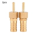 thumbnail image 1 of Fitting Hose Barb, Brass Barb, 2Pcs Replacement For Pipe Maintenance, 1 of 8