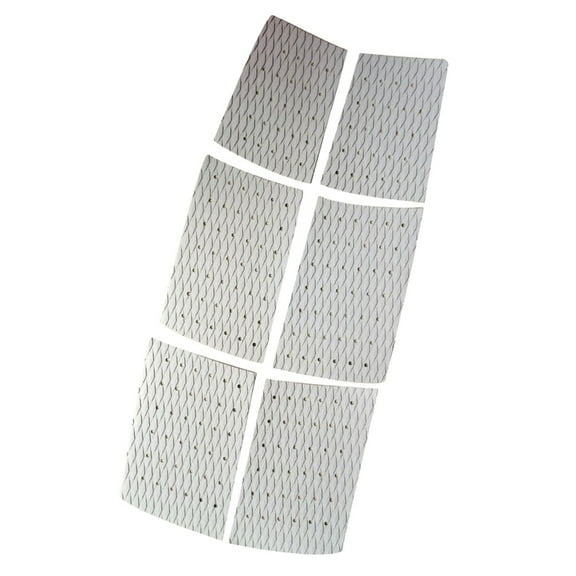 SIEYIO 6 Sheet Surfing Paddleboard Traction Pad Set Nonslip Traction Pad for Surfboard