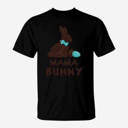 Chocolate Easter Mama Bunny Couples TShirt