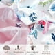 thumbnail image 4 of Paquete de 3 sábanas ajustables para cuna PHF, diseño de sirena, 71 x 132 cm, blandas, 4 of 7