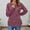 RD1, variant on Winter Sweaters for Women Loose Fit Pullover Sweater with Curved Hem Casual Round Neck Top for Everyday Wear