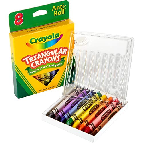 Crayola Crayons Triangular Antiroll